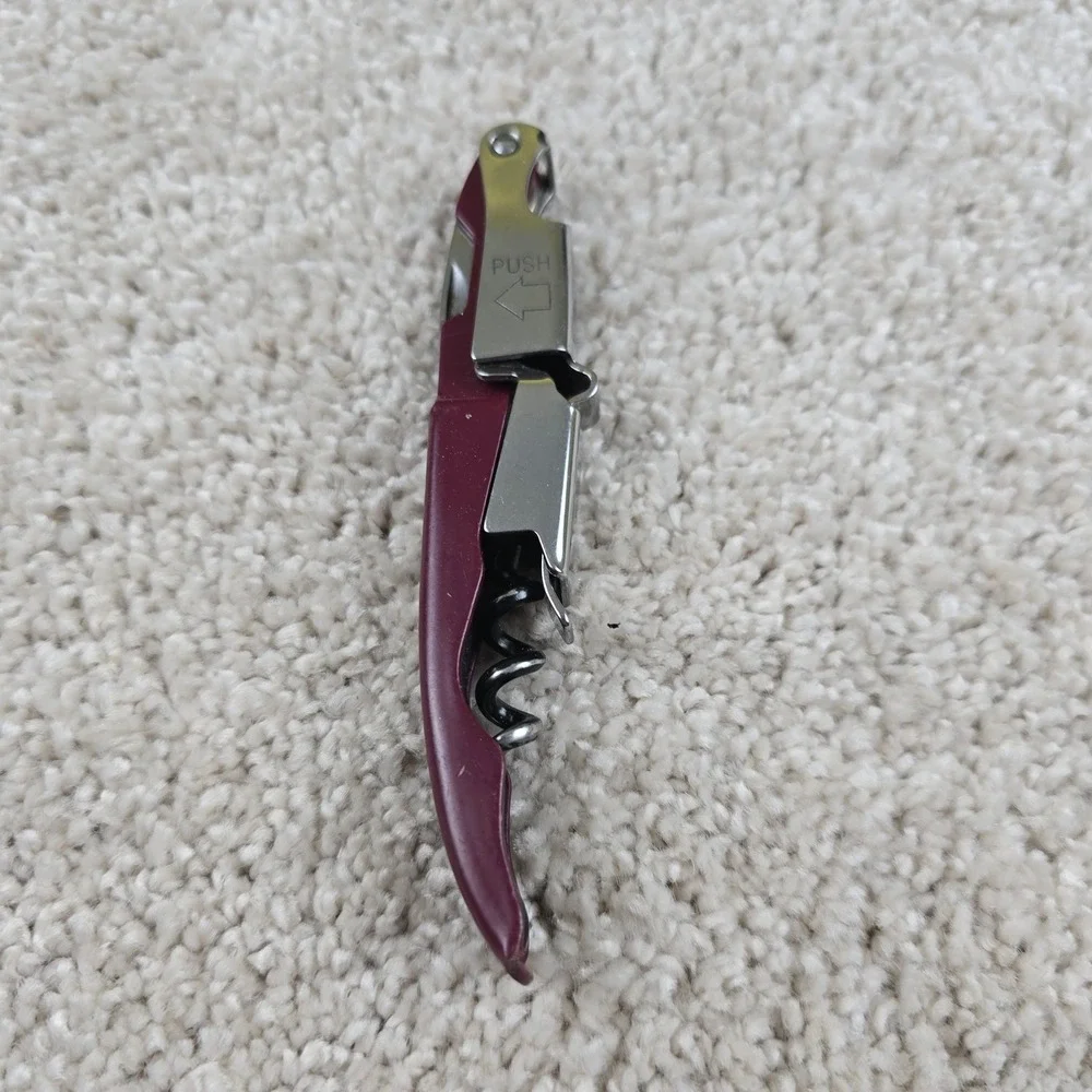 Coutale Sommelier Innovation Wine Opener Burgundy Double Lever Waiters Corkscrew